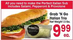 Jewel-Osco Grab'N Go Italian Trio offer