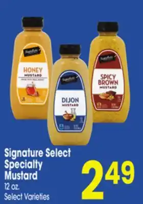 Jewel-Osco Signature Select Specialty Mustard offer