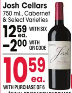Jewel-Osco Josh Cellars offer