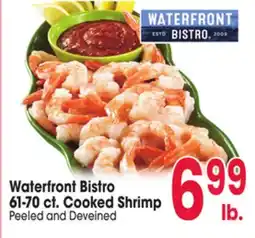 Jewel-Osco Waterfront Bistro 61-70 ct. Cooked Shrimp offer