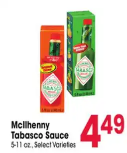 Jewel-Osco McIlhenny Tabasco Sauce offer