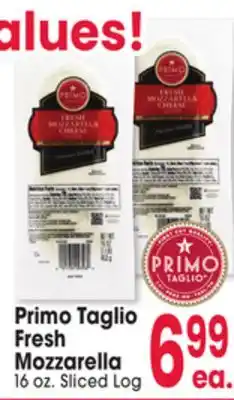Jewel-Osco Primo Taglio Fresh Mozzarella offer