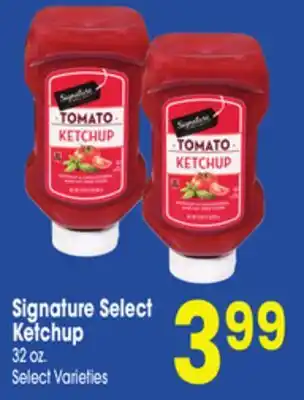 Jewel-Osco Signature Select Ketchup offer