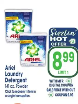 Jewel-Osco Ariel Laundry Detergent offer