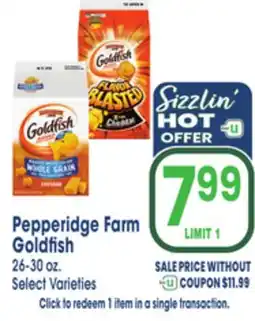 Jewel-Osco Pepperidge Farm Goldfish offer