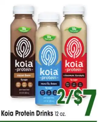 Jewel-Osco Koia Protein Drinks offer