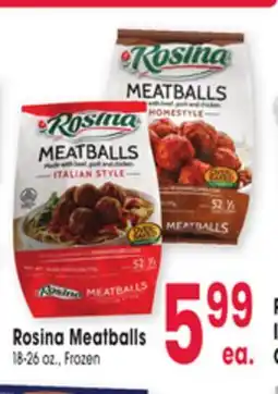 Jewel-Osco Rosina Meatballs offer