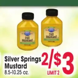Jewel-Osco Silver Springs Mustard offer
