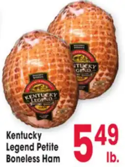 Jewel-Osco Kentucky Legend Petite Boneless Ham offer