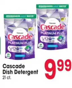 Jewel-Osco Cascade Dish Detergent offer