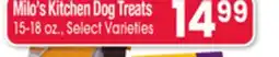 Jewel-Osco Milo's Kitchen Dog Treats offer