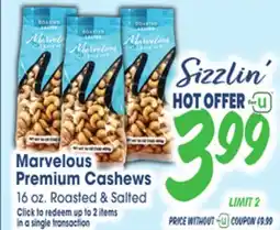 Jewel-Osco Marvelous Premium Cashews offer