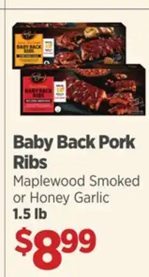 Gordon Food Services Baby Back Pork Ribs offer