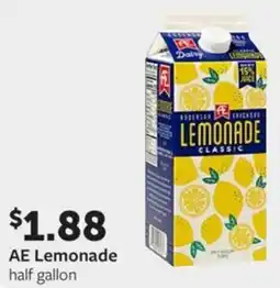 Fareway AE Lemonade half gallon offer