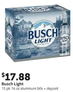 Fareway Busch Light offer