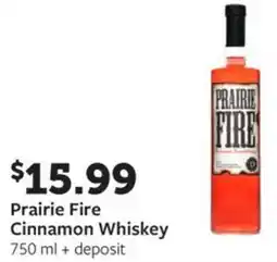 Fareway Prairie Fire Cinnamon Whiskey 750ml offer