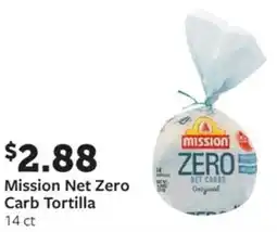 Fareway Mission Net Zero Carb Tortilla offer