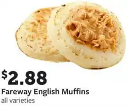 Fareway Fareway English Muffins offer