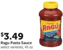 Fareway Ragu Pasta Sauce offer