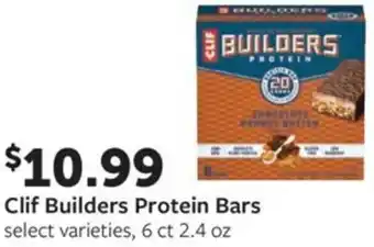 Fareway Clif Builders Protein Bars offer