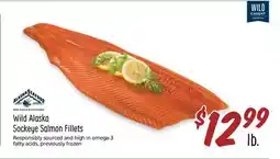 Sprouts Farmers Market Wild Alaska Sockeye Salmon Fillets offer