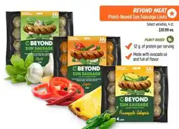 Sprouts Farmers Market BEYOND MEAT Plant-Based Sun Sausage Links offer