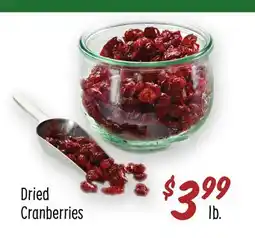 Sprouts Farmers Market Dried Cranberries offer