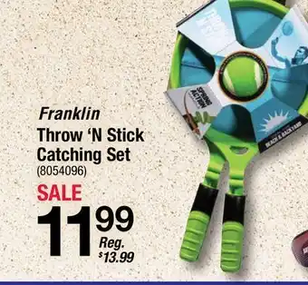 Ace Hardware Franklin Throw 'N Stick Catching Set offer