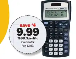Meijer TI-30X Scientific Calculator offer