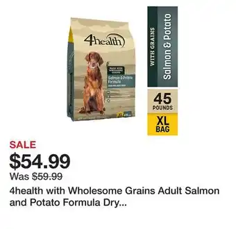Tractor Supply Company 4health with Wholesome Grains Adult Salmon and Potato Formula Dry Dog Food offer