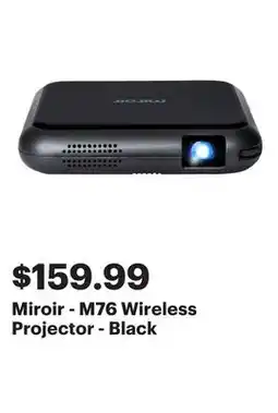 Best Buy Miroir - M76 Wireless Projector - Black offer
