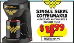 Ollie's SINGLE SERVE COFFEEMAKER offer