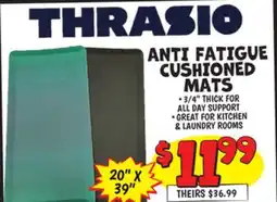 Ollie's THRASIO ANTI FATIGUE CUSHIONED MATS offer