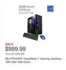 Costco iBUYPOWER TraceMesh 7 Gaming Desktop- 14th Gen Intel Core….. offer