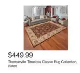 Costco Thomasvile Timeless Classic Rug Collection, Alden offer