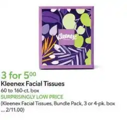 Publix Kleenex Facial Tissues offer