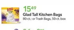 Publix Glad Tall Kitchen Bags offer