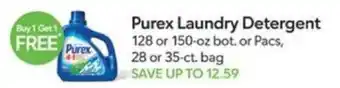 Publix Purex Laundry Detergent offer