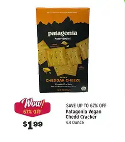 Grocery Outlet Vegan Chedd Cracker offer