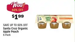 Grocery Outlet Organic Apple Peach offer