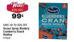Grocery Outlet Bluebry Cranberry Snack Medley offer