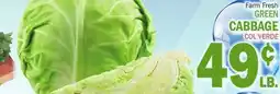 Bravo Supermarkets GREEN CABBAGE offer