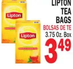 Bravo Supermarkets LIPTON TEA offer