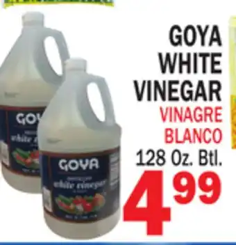 Bravo Supermarkets GOYA WHITE VINEGAR offer