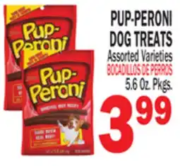 Bravo Supermarkets PUP-PERONI DOG TREATS offer