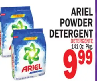 Bravo Supermarkets ARIEL POWDER DETERGENT offer