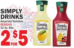 Bravo Supermarkets SIMPLY DRINKS offer