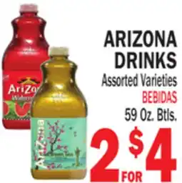 Bravo Supermarkets ARIZONA DRINKS offer