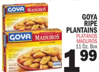 Bravo Supermarkets GOYA RIPE PLANTAINS offer