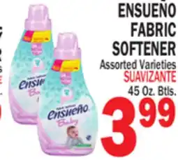 Bravo Supermarkets ENSUEÑO FABRIC SOFTENER offer